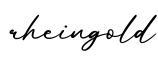 单词rheingold书写