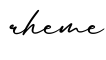 单词rheme书写