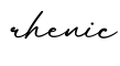 单词rhenic书写