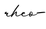 单词rheo-书写
