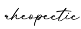单词rheopectic书写