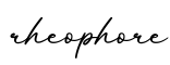 单词rheophore书写