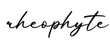 单词rheophyte书写
