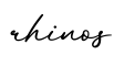 单词rhinos书写