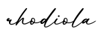 单词rhodiola书写