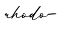 单词rhodo-书写