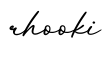 单词rhooki书写