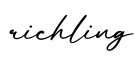 单词richling书写