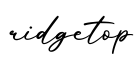 单词ridgetop书写