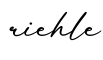 单词riehle书写