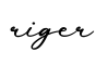 单词riger书写