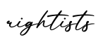 单词rightists书写