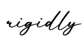 单词rigidly书写
