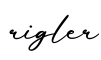 单词rigler书写