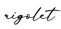 单词rigolet书写