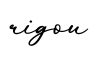 单词rigou书写