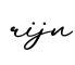 单词rijn书写