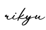 单词rikyu书写