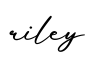 单词riley书写