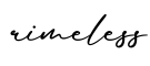 单词rimeless书写