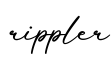 单词rippler书写