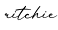 单词ritchie书写