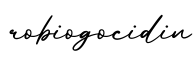 单词robiogocidin书写