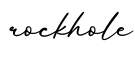 单词rockhole书写
