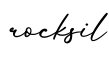 单词rocksil书写