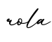 单词rola书写