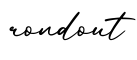 单词rondout书写