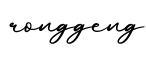 单词ronggeng书写
