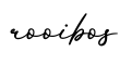 单词rooibos书写