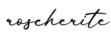 单词roscherite书写