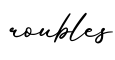 单词roubles书写