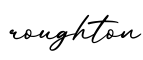 单词roughton书写
