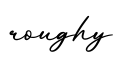 单词roughy书写