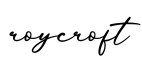 单词roycroft书写