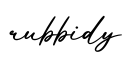 单词rubbidy书写