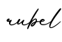单词rubel书写