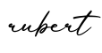 单词rubert书写