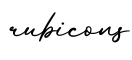 单词rubicons书写