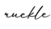 单词ruckle书写