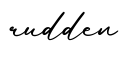 单词rudden书写