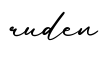 单词ruden书写