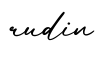 单词rudin书写