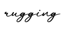 单词rugging书写