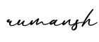 单词rumansh书写