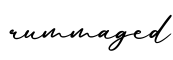 单词rummaged书写