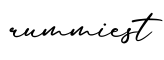 单词rummiest书写